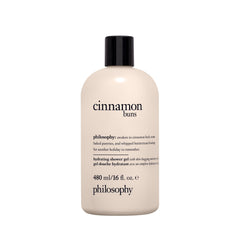 Philosophy Cinnamon Bun shampoo bottle ready for a refreshing cleanse for body and hair.