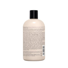 Philosophy Cinnamon Bun shampoo-lather close-up showing rich lather for hair and skin.