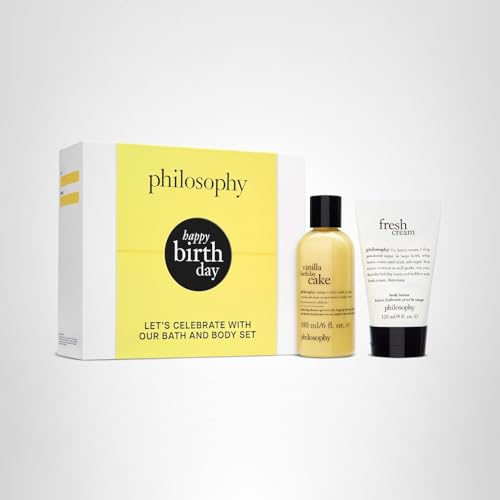 Philosophy Gift-ready label close-up highlighting premium branding.