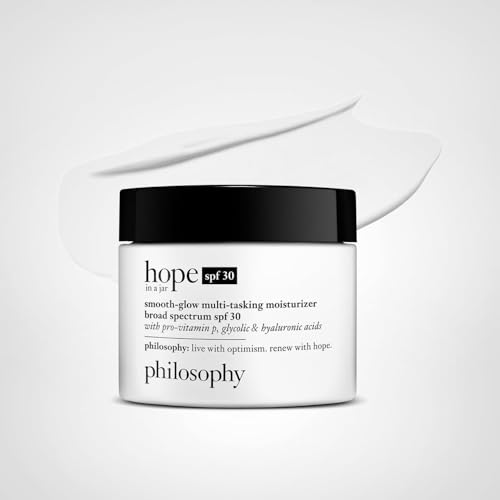 Philosophy Hope in a Jar radiance complex display with healthy glow