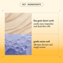 Philosophy Microdelivery exfoliating beads close-up with fine grains for gentle buffing