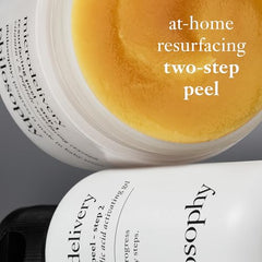 Application scene showing product being spread, hinting at even texture improvement with continued use