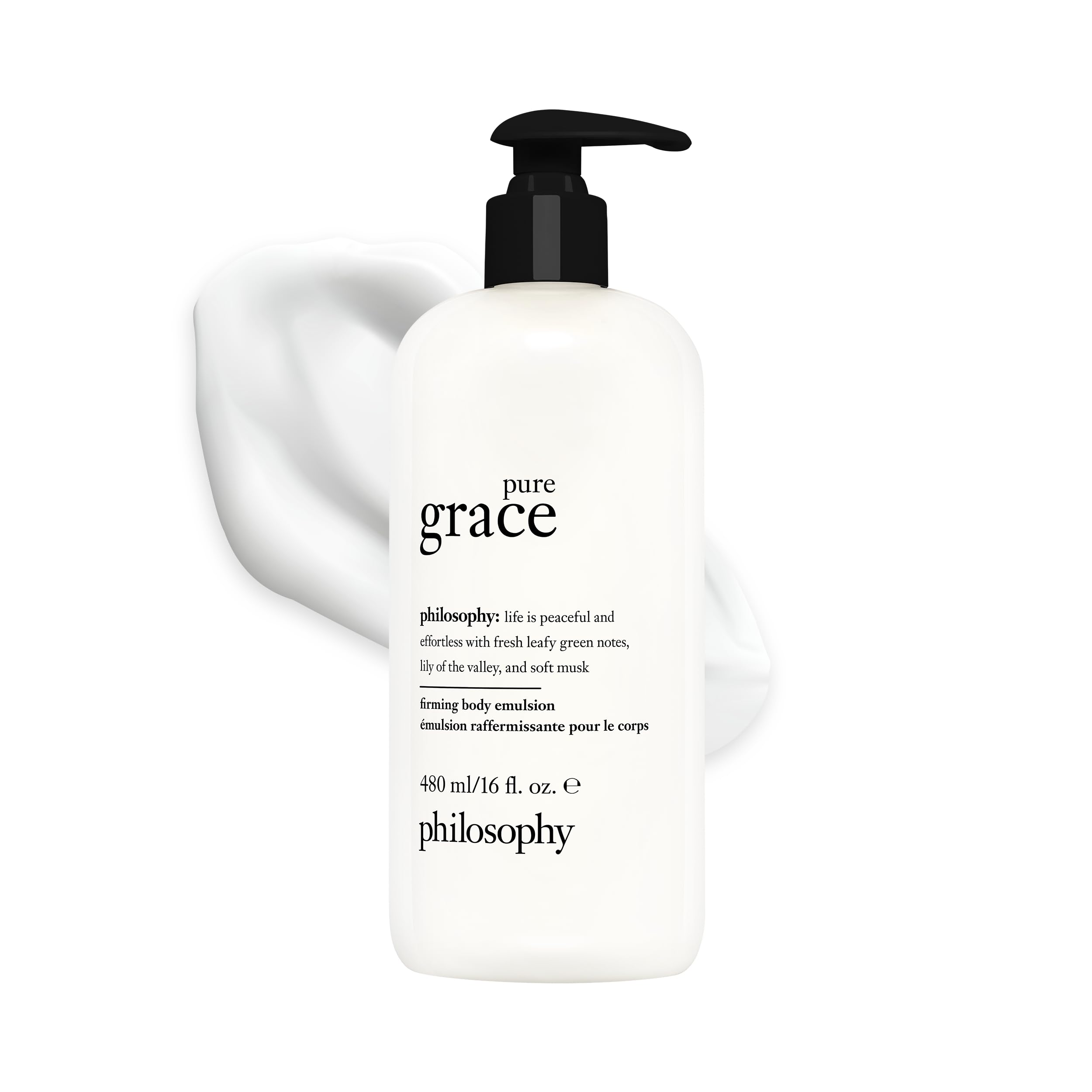 Philosophy Pure Grace Body Lotion 16oz bottle-front—hydration-ready formula.
