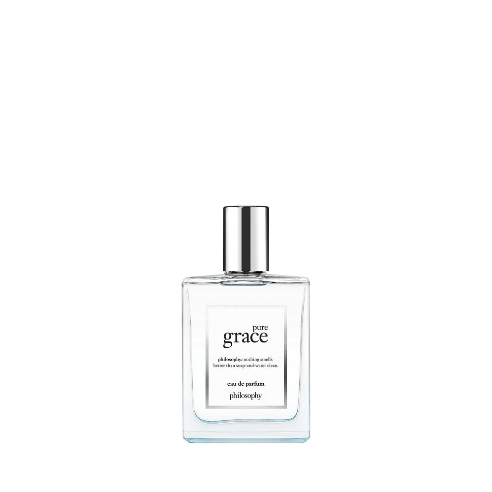 Philosophy Pure Grace bottle with water lily notes for a fresh daytime scent.