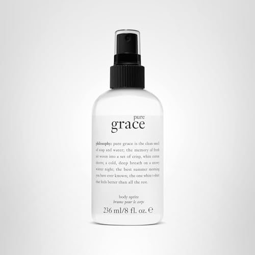 Philosophy Pure Grace packaging box signals premium, gift-ready presentation.