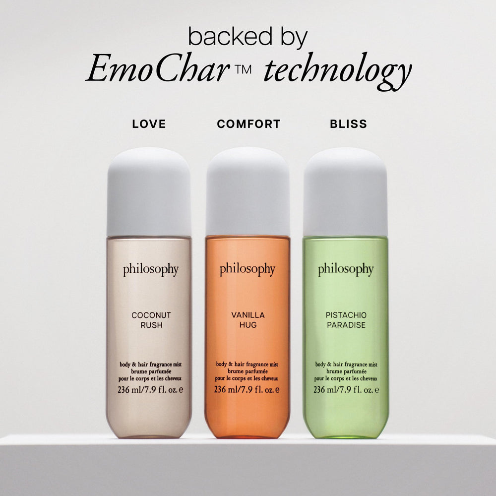 philosophy Vanilla Hug vanilla-bean closeup highlights creamy vanilla