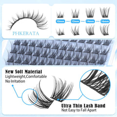 PHKERATA 4-length mix lashes offer versatile looks for any occasion.