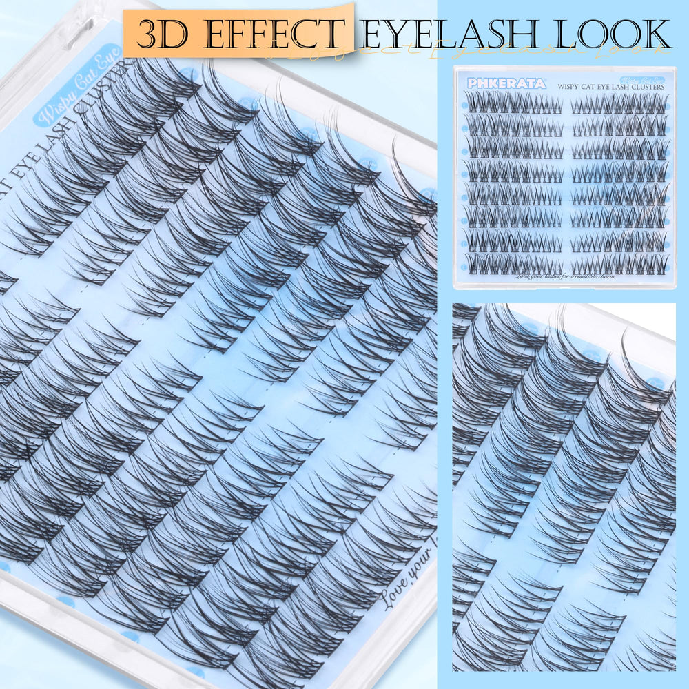 PHKERATA 144-piece DIY lash extensions kit.