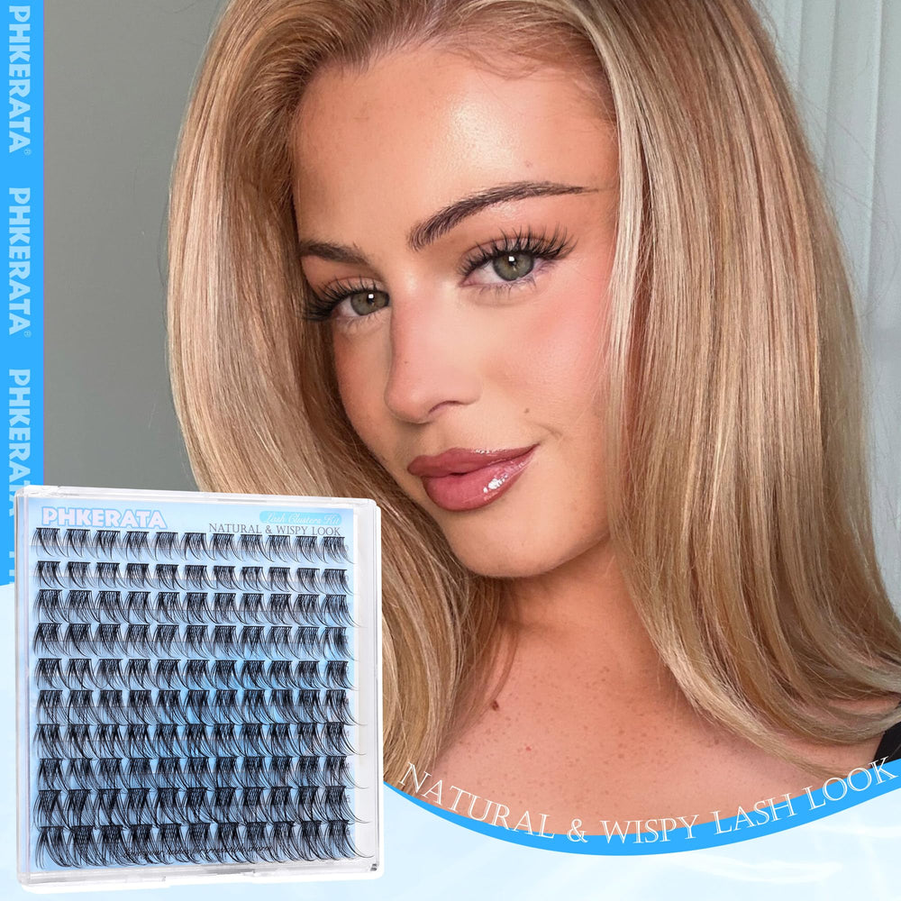 PHKERATA fuller lash line with delicate extensions for balanced glamour.