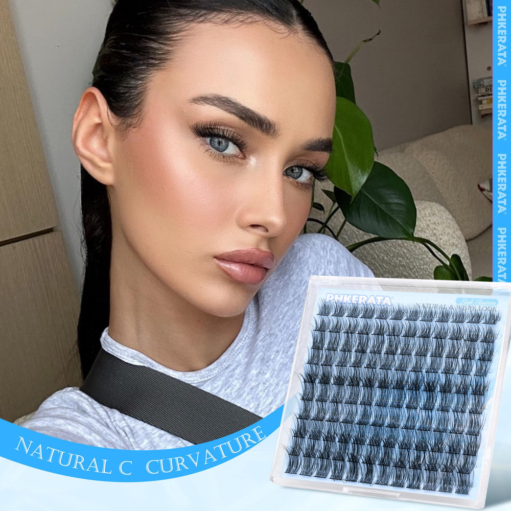 PHKERATA long-lasting wear keeps lashes in place throughout the day
