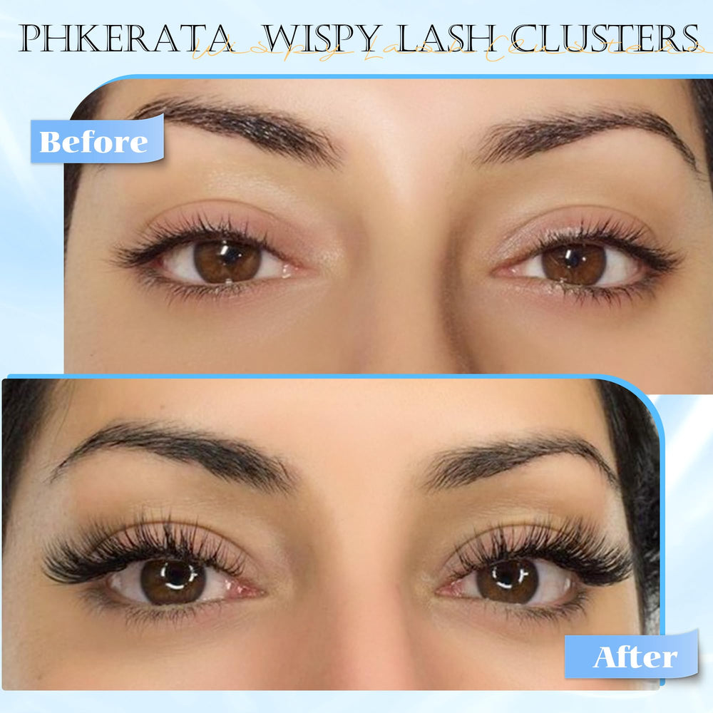 PHKERATA mix lengths 10-12-14-16 mm for customizable wispy looks