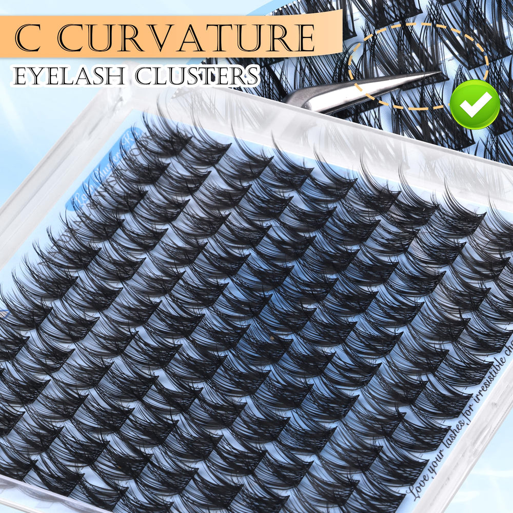 PHKERATA natural lash blend perfects a balanced fuller look.