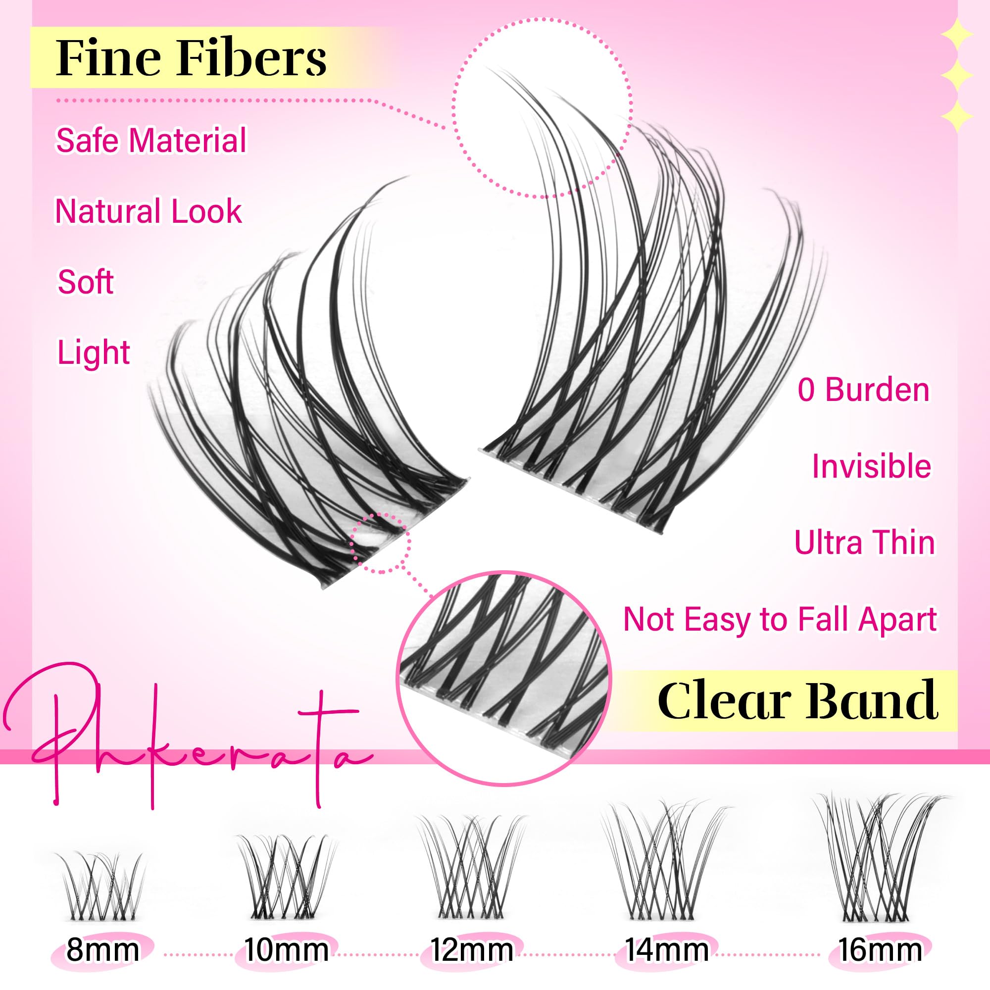 PHKERATA precision tweezers for easy, accurate cluster placement