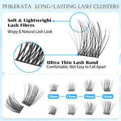 PHKERATA soft lightweight fibers for comfortable all-day wear