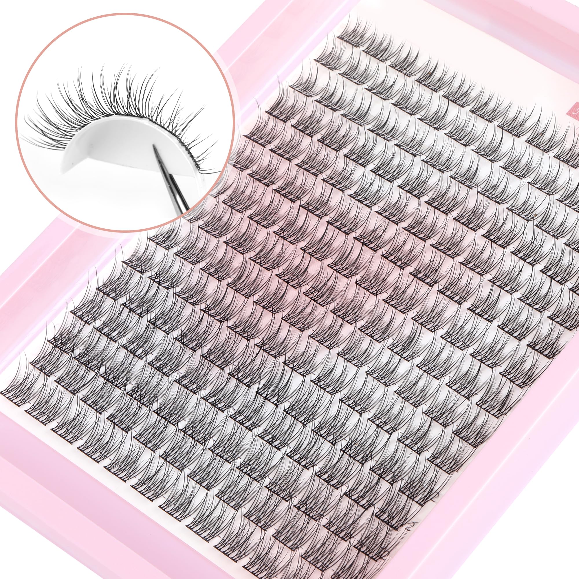 PHKERATA Lightweight lashes designed for all-day comfort.