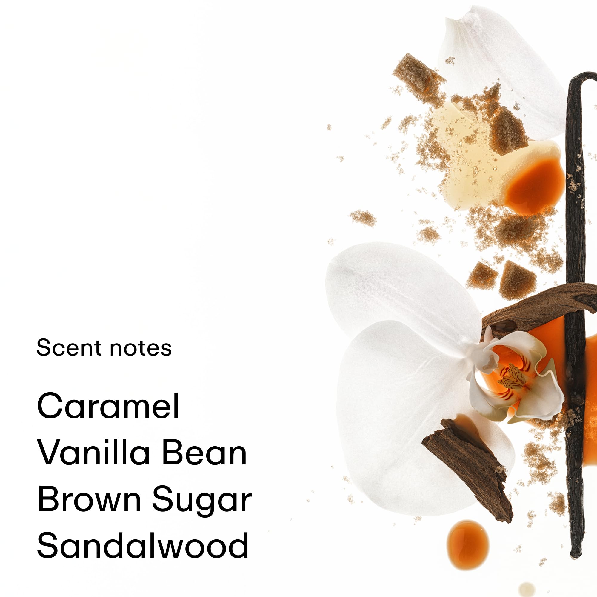 PHLUR Caramel Skin close-up highlights bergamot note for daytime brightness