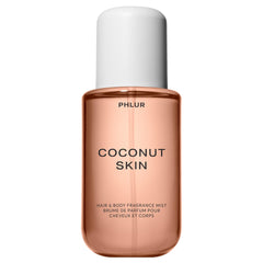 PHLUR Coconut Skin Body Mist bottle front view for everyday fragrance.