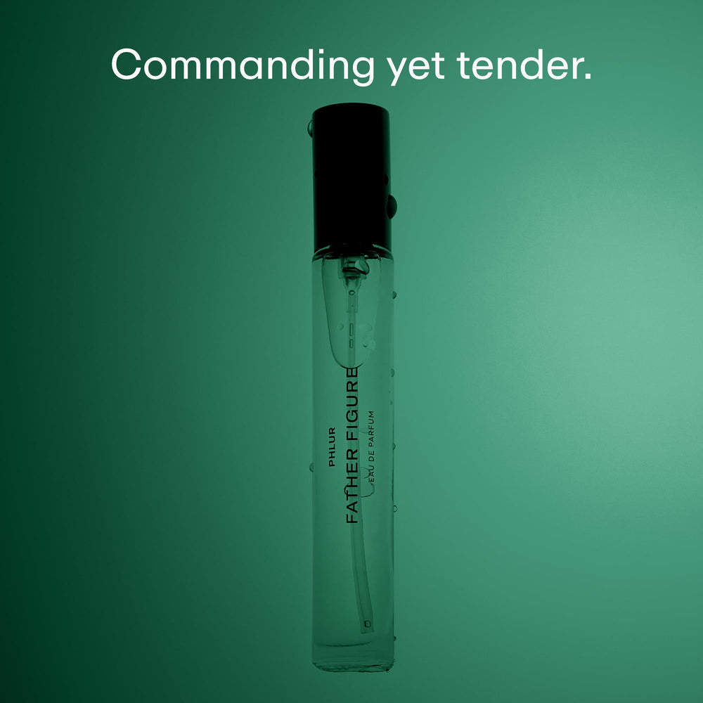 PHLUR Father Figure top notes with waterlily and fig for a bright opening