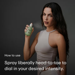 PHLUR Matcha Milk Body Mist creamy-base texture with matcha and vanilla