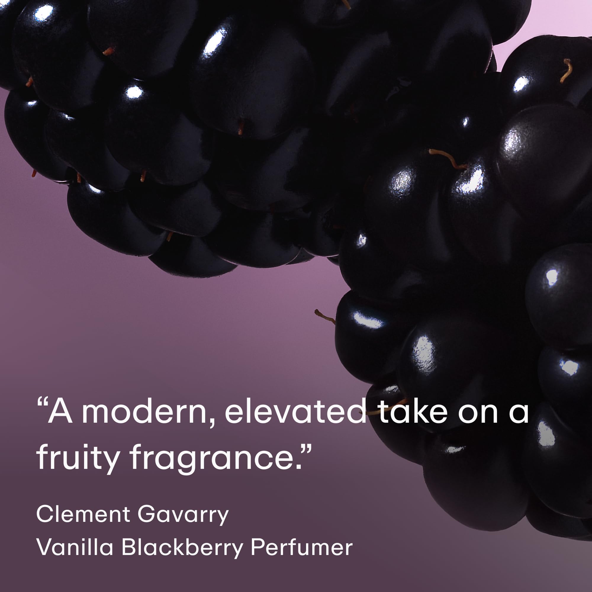 PHLUR Vanilla Blackberry Body Mist lifestyle setup suggesting casual, confident fragrance.