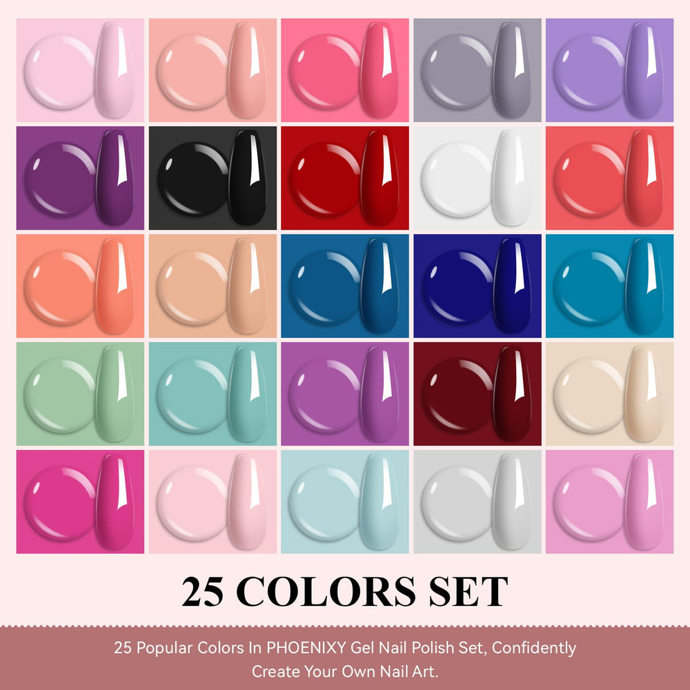 Phoenixy base coat 7ml provides strong adhesion and smooth application.