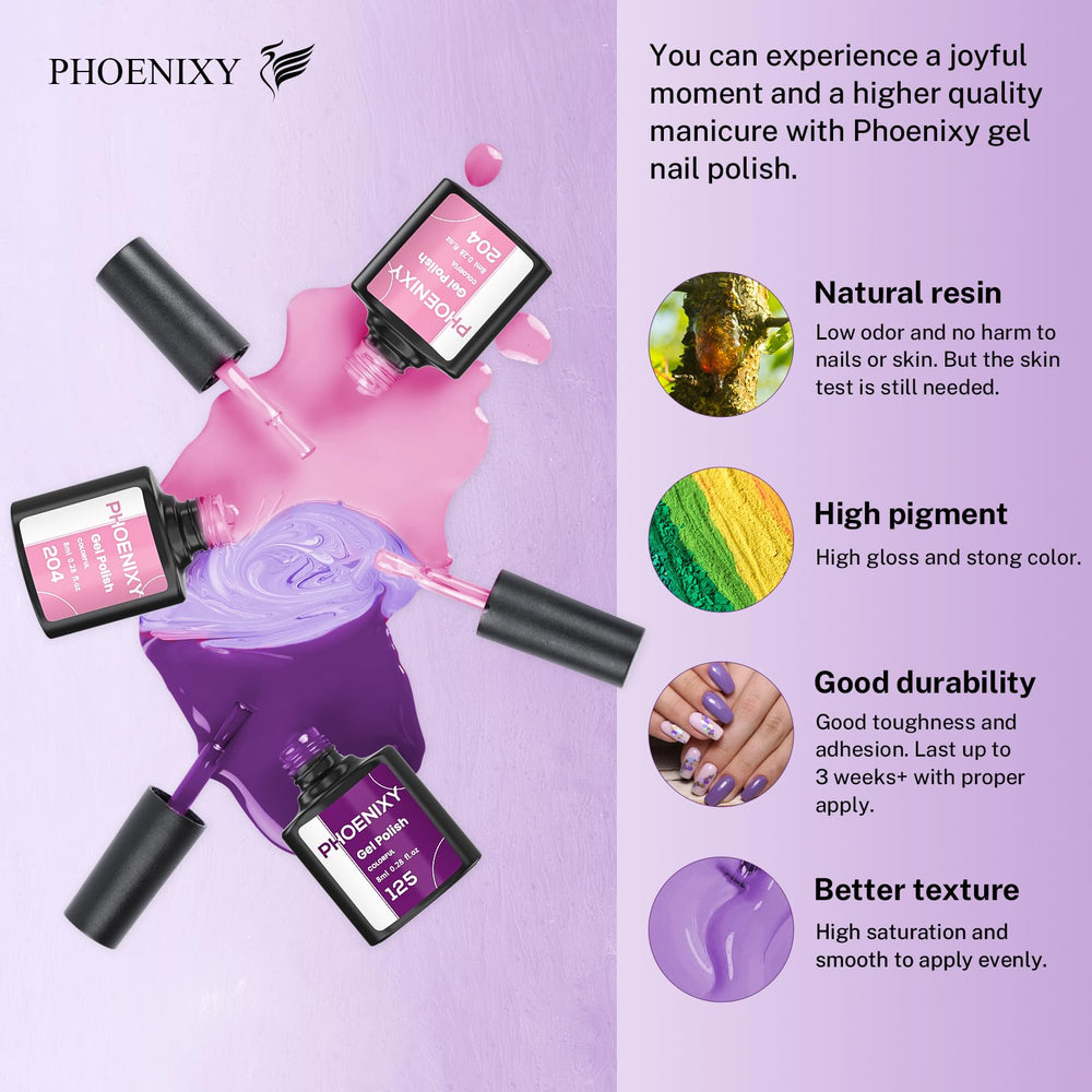 Phoenixy capa-base 7ml para adherencia sólida y base equilibrada.
