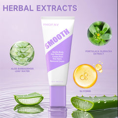 PHOFAY travel-size tube shown for convenient depilation on the go.