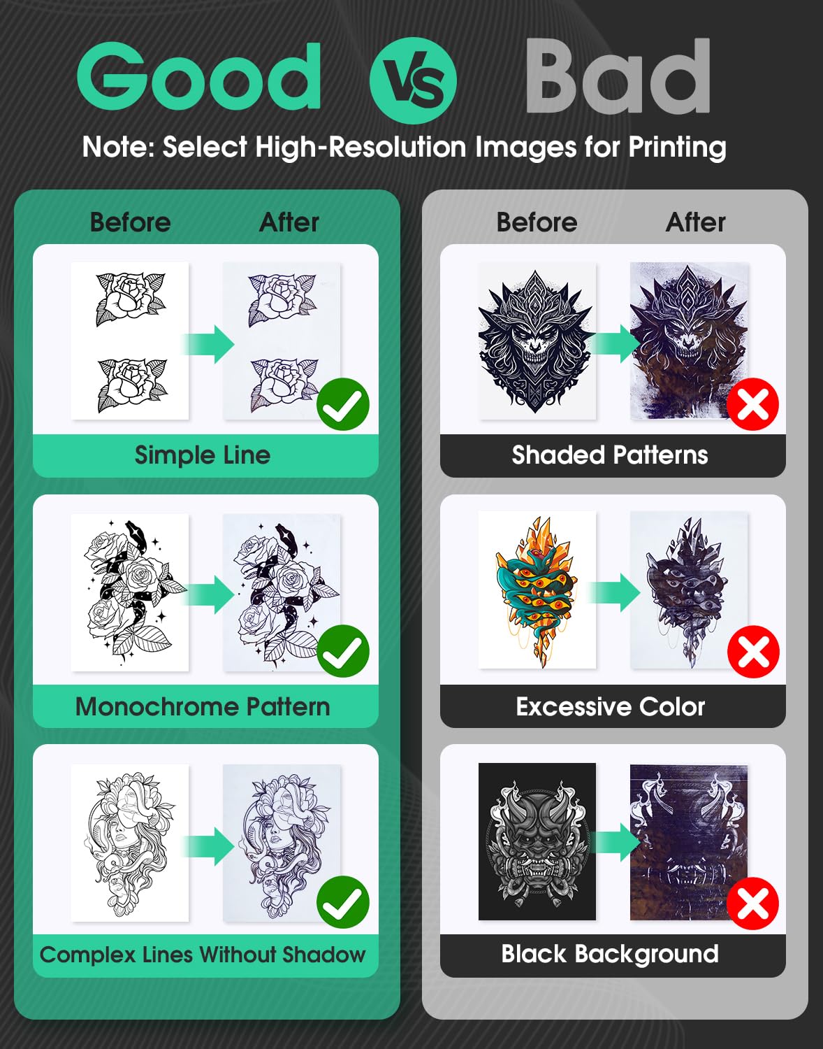 Phomemo M08F app interface demonstrates one-click printing and scanning