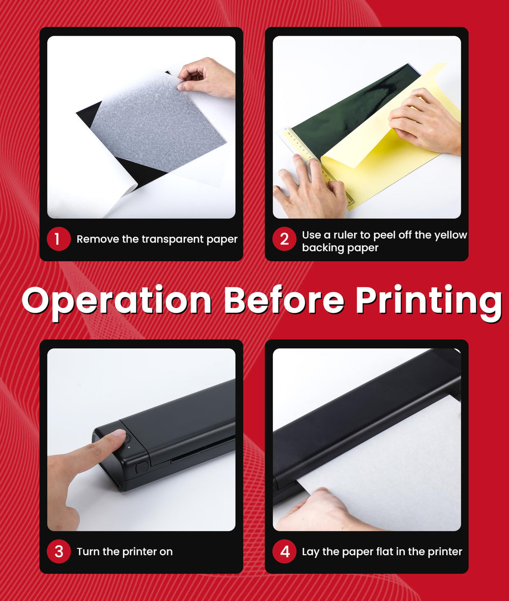 Phomemo M08F is compact and portable for on-the-go artists.