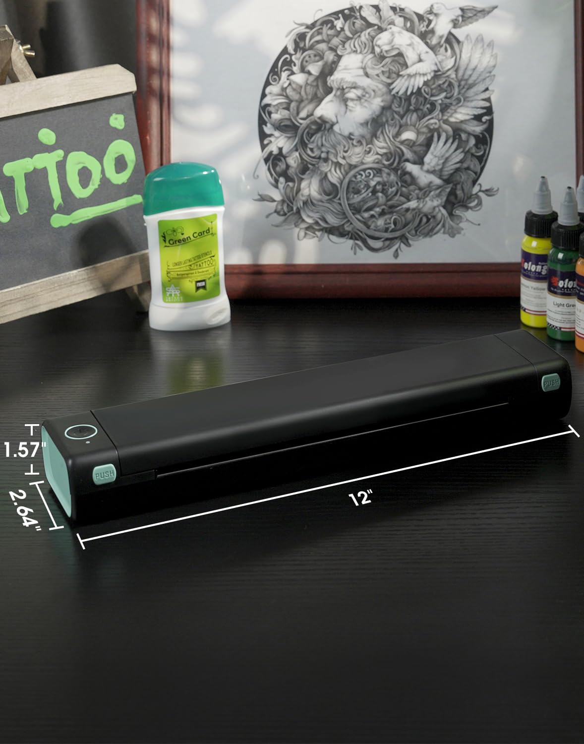 Phomemo M08F on-the-go stencil printing for busy tattoo shops