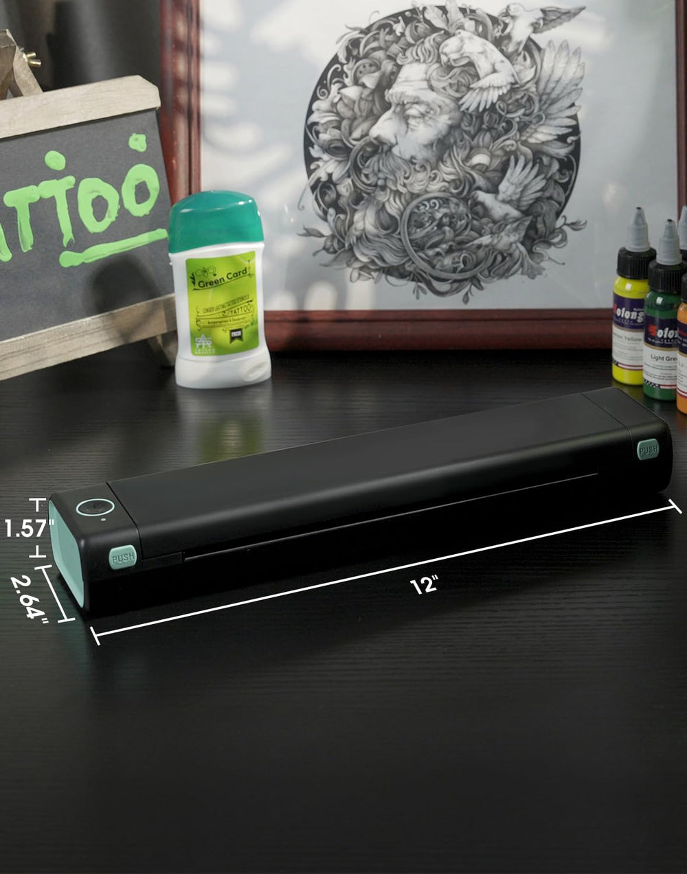 Phomemo M08F on-the-go stencil printing for busy tattoo shops