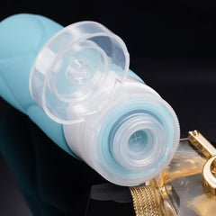 PHOVSUV food-grade silicone close-up emphasizing safe storage for condiments