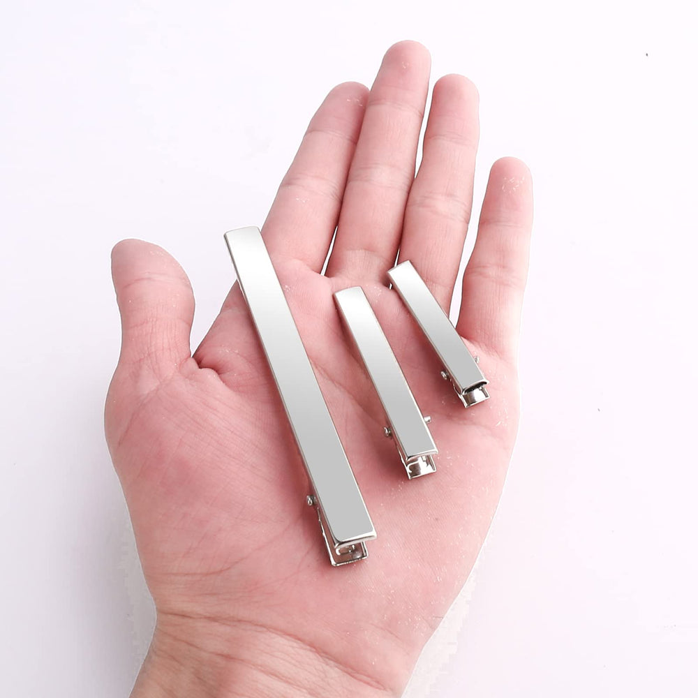 Pinzas alligator pequeñas de PHSZZ, útiles para detalles y peinados finos.