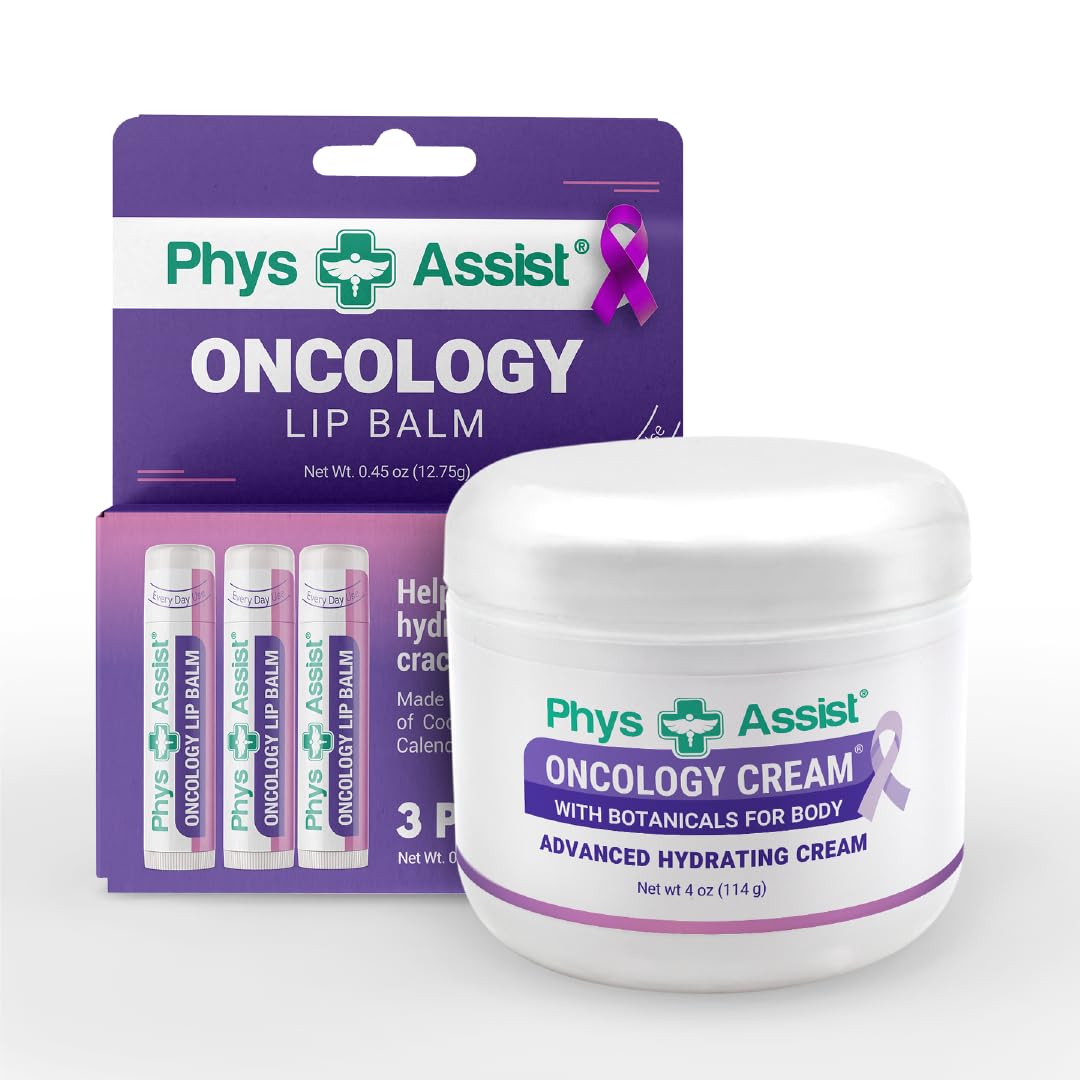 PhysAssist Oncology Cream texture non-greasy closeup shows quick absorption