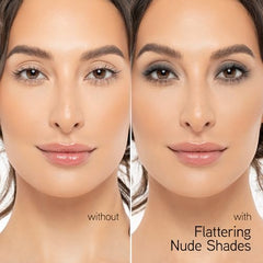 Aplicación mojada o seca con Physicians Formula: versatilidad y acabado lujoso.