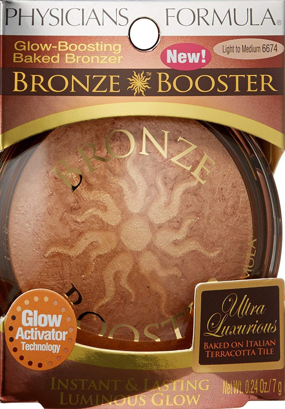 Bronceador Physicians Formula Bronze Booster para aplicación mojada y brillo intenso