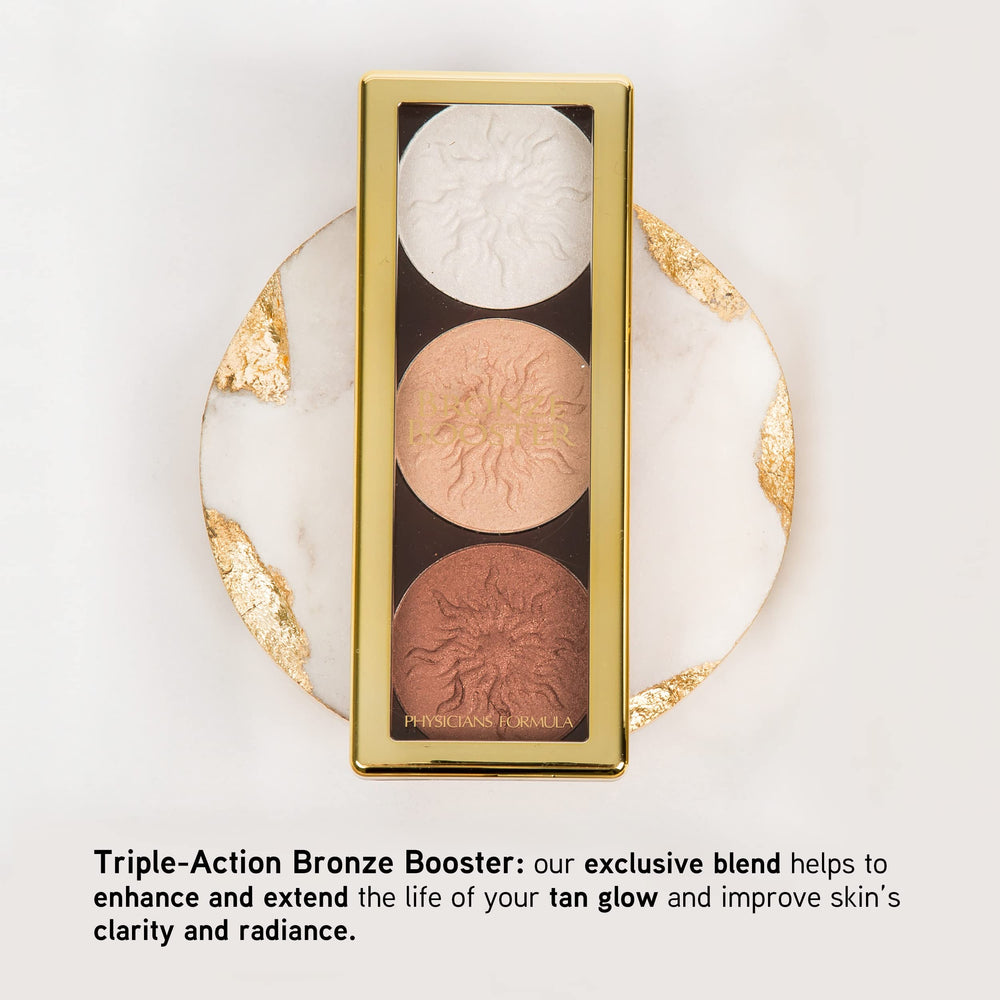 Physicians Formula bronceador con efecto brillos suave y natural.