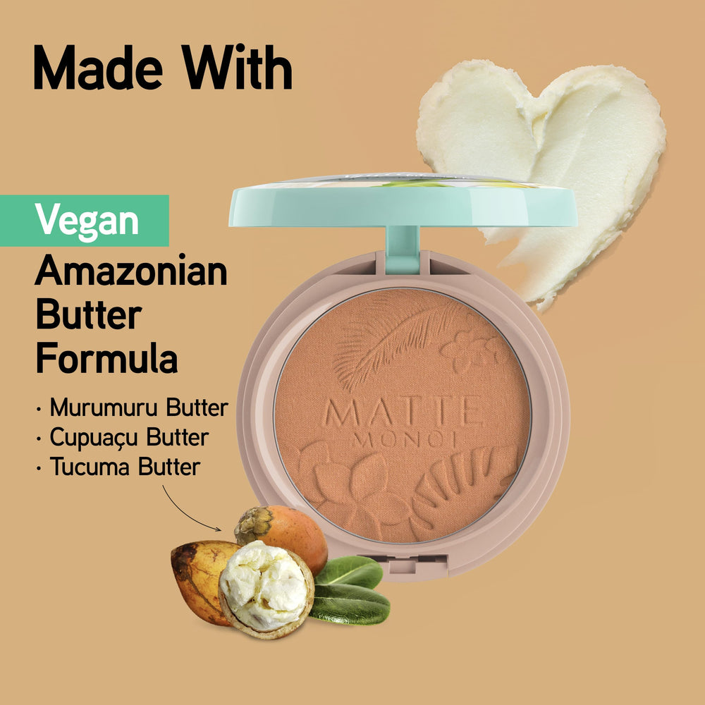 Physicians Formula mantecas tropicales suavizan la piel durante el bronceado.