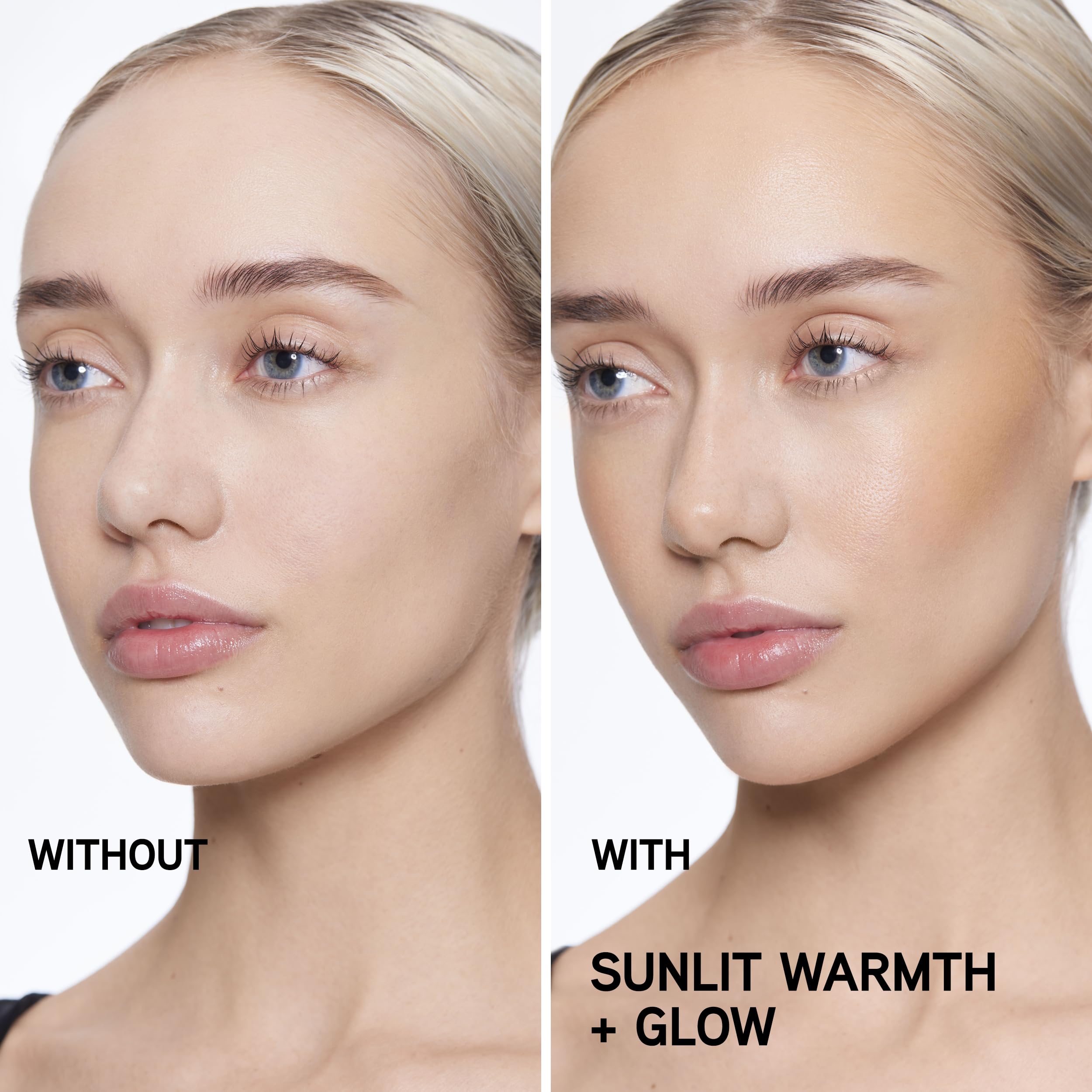 Bronze Booster Sun Blur Balm facilita la aplicación para un bronceado uniforme.
