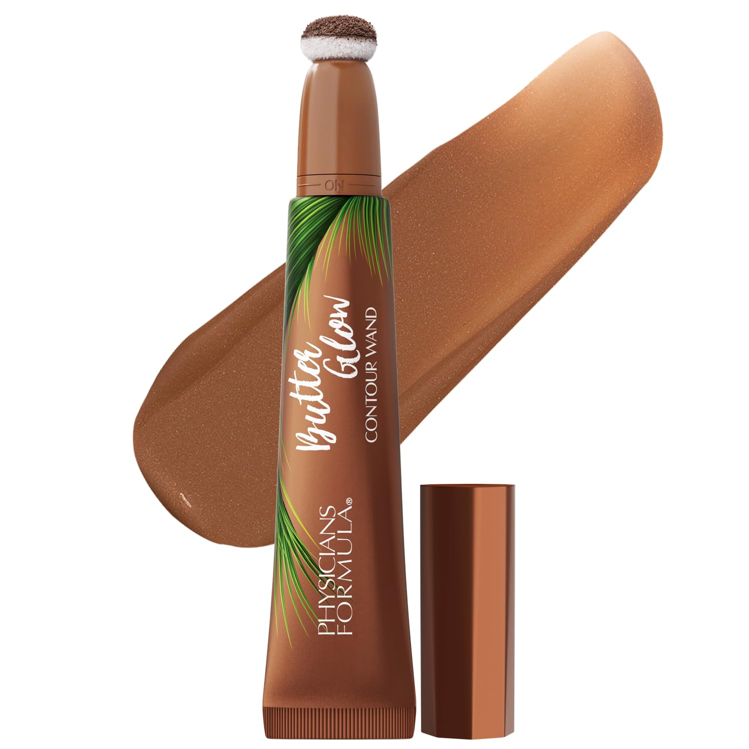Physicians Formula Butter Glow Contour Wand in use for natural definition and seamless blending.