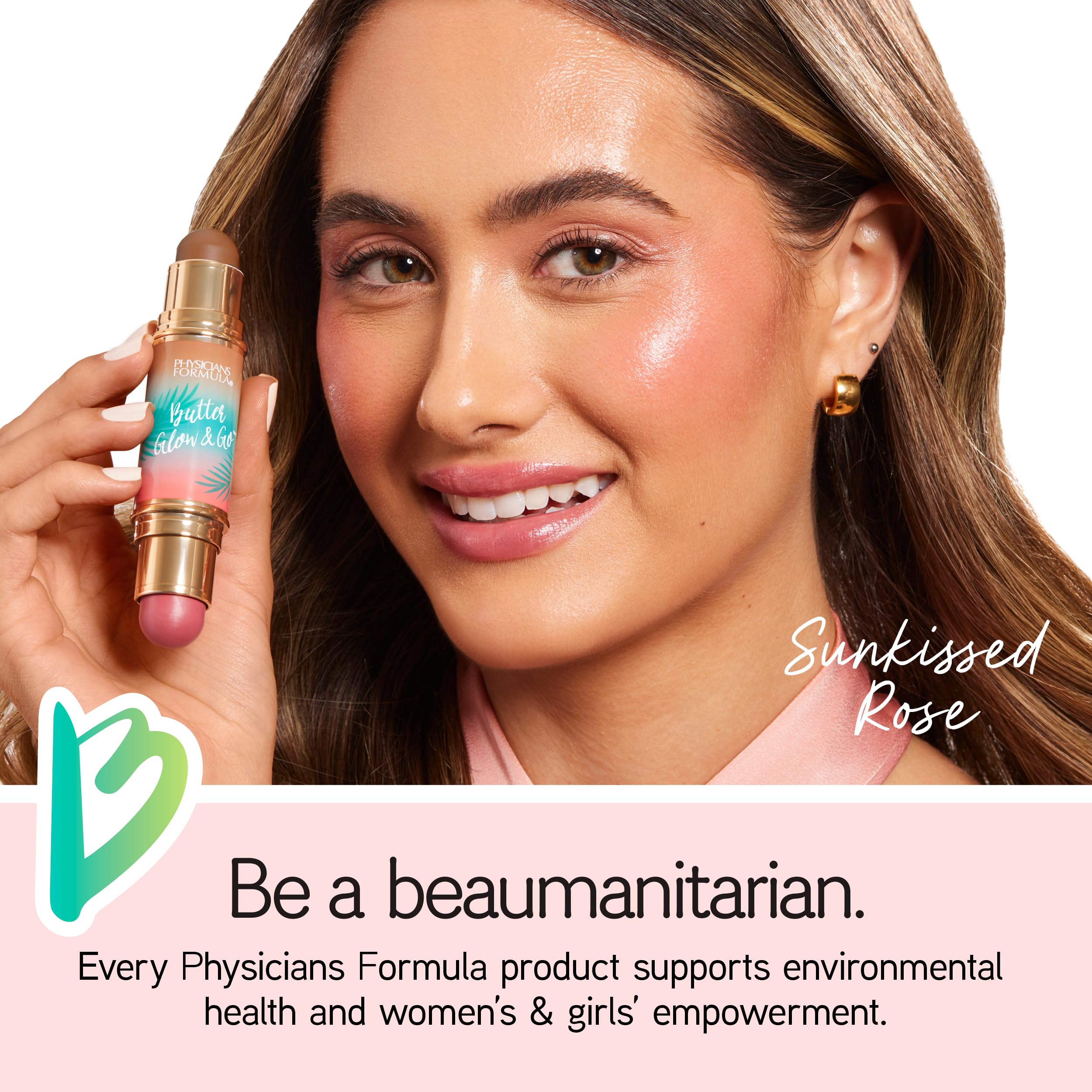 Physicians Formula Butter Glow Go Stick apto para piel sensible