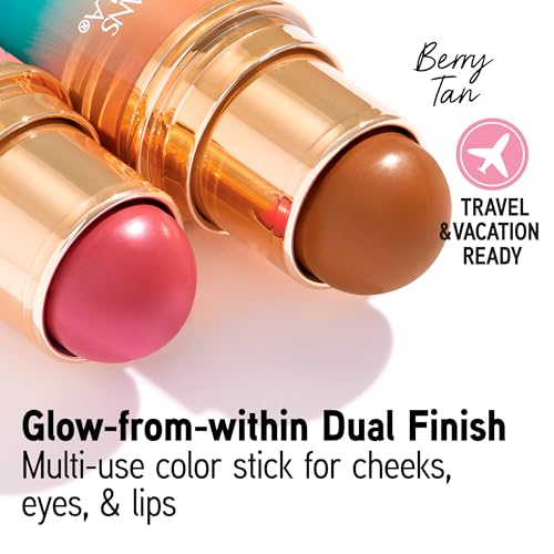 Physicians Formula Butter Glow y Go Stick tono Berry Tan para mejillas y labios
