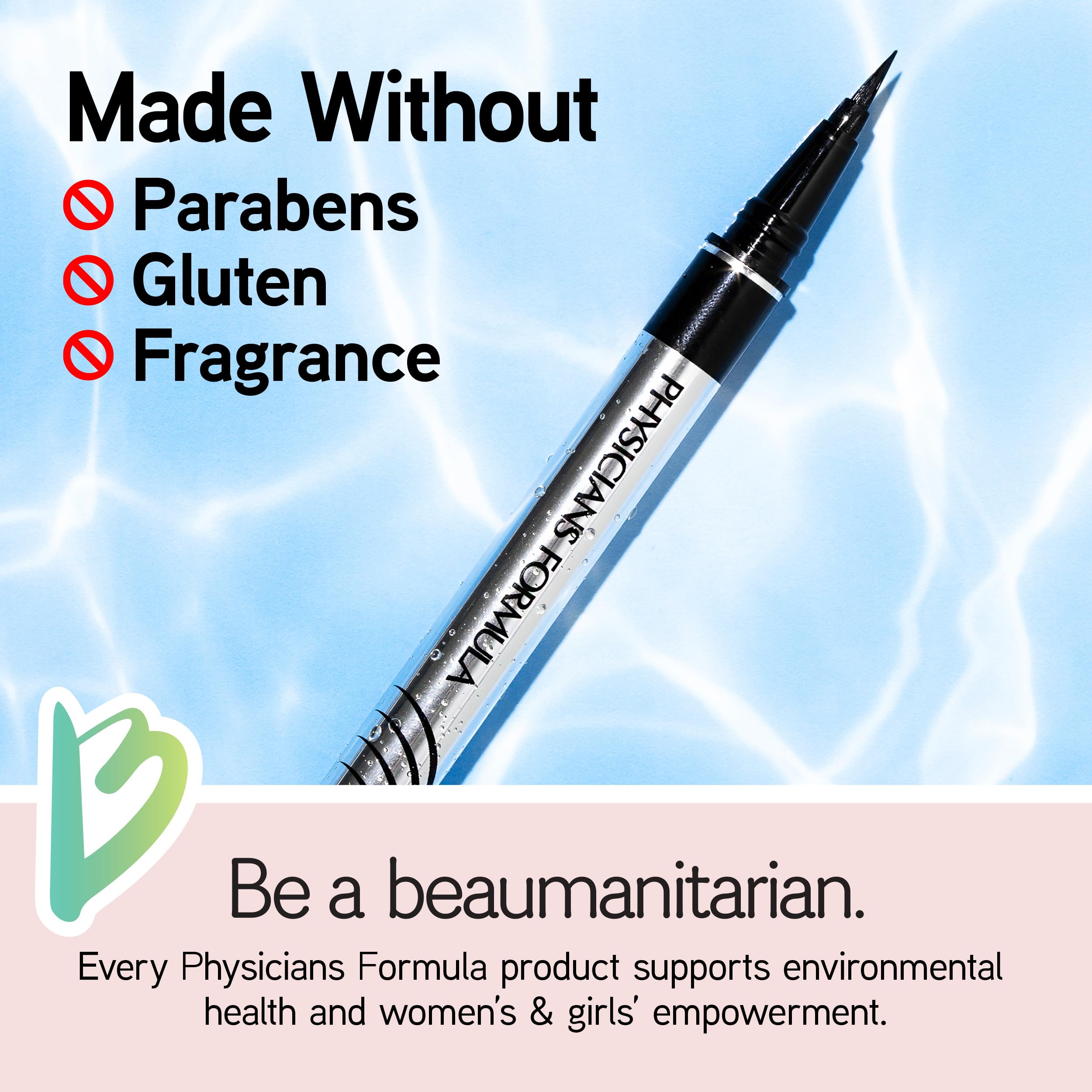 Physicians Formula Eye Booster delineado definido y preciso.