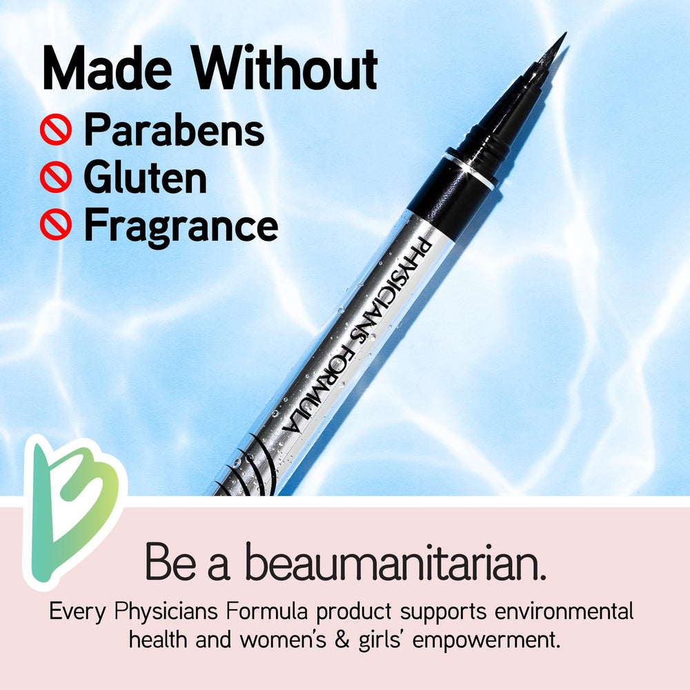 Physicians Formula Eye Booster delineado definido y preciso.