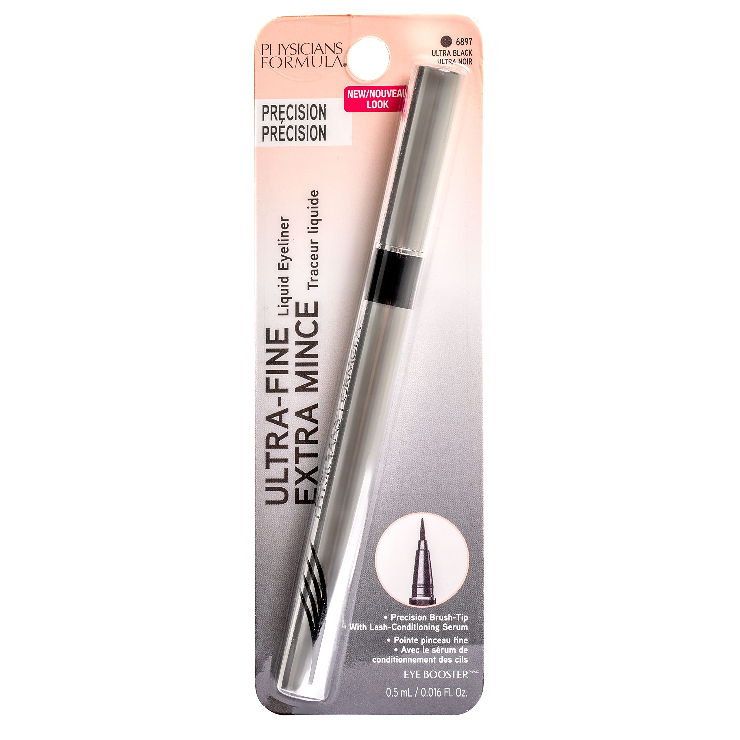 Glossy finish of Eye Booster captures definition with a clean stroke.