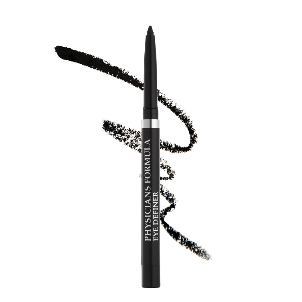 Physicians Formula Eye Definer Ultra Black closeup for precise, smooth lines.