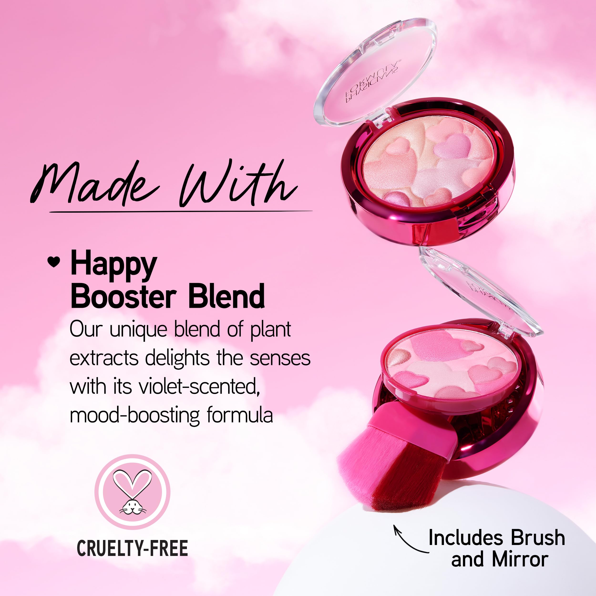 Physicians Formula Happy Booster: envase compacto para retoques.