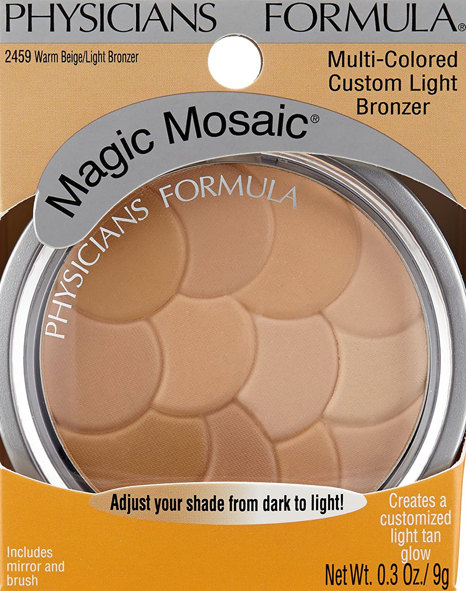 Physicians Formula Magic Mosaic bronceador tono cálido realza contornos con suavidad