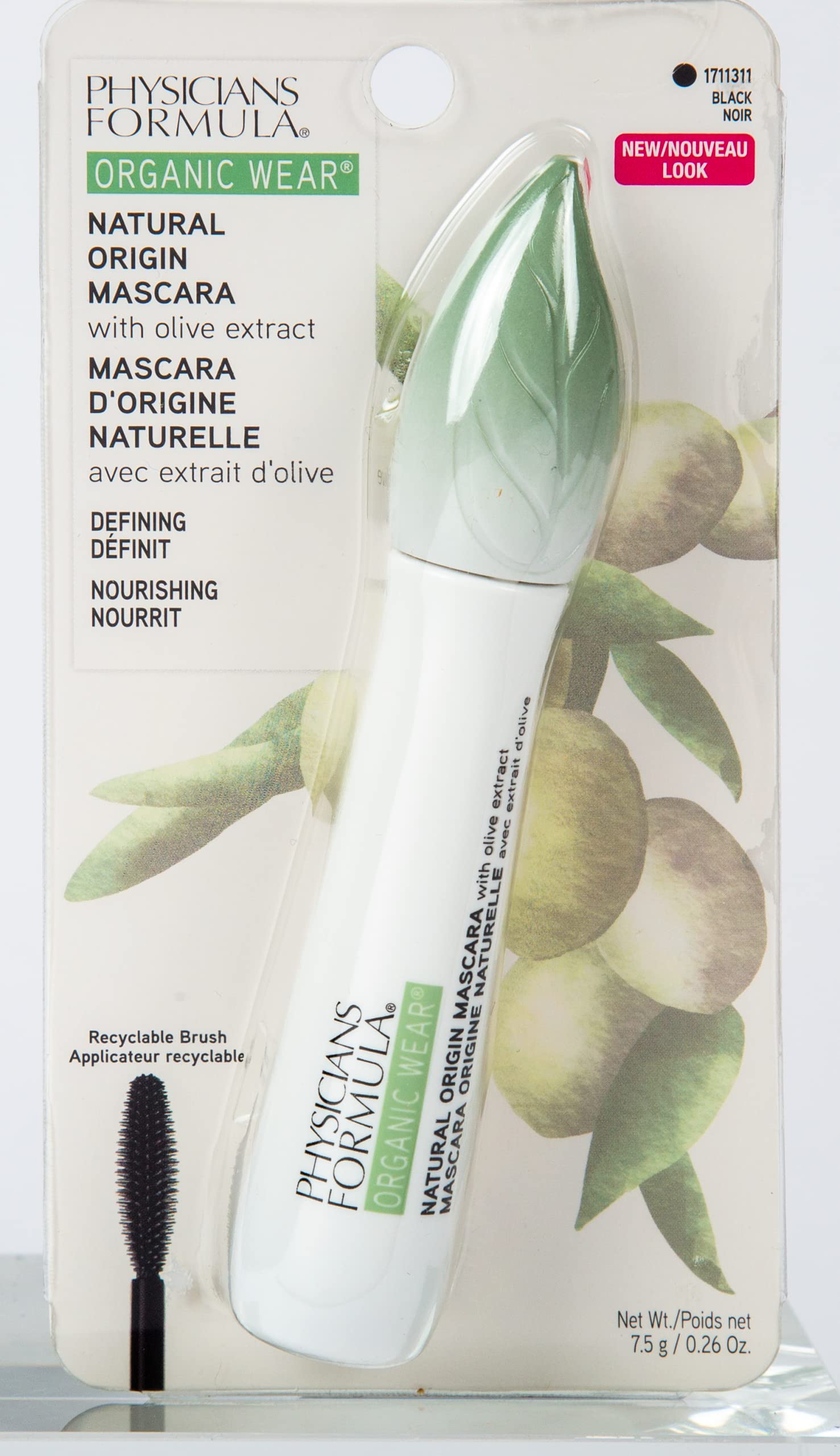 Máscara Physicians Formula de uso orgánico: apta para ojos sensibles.