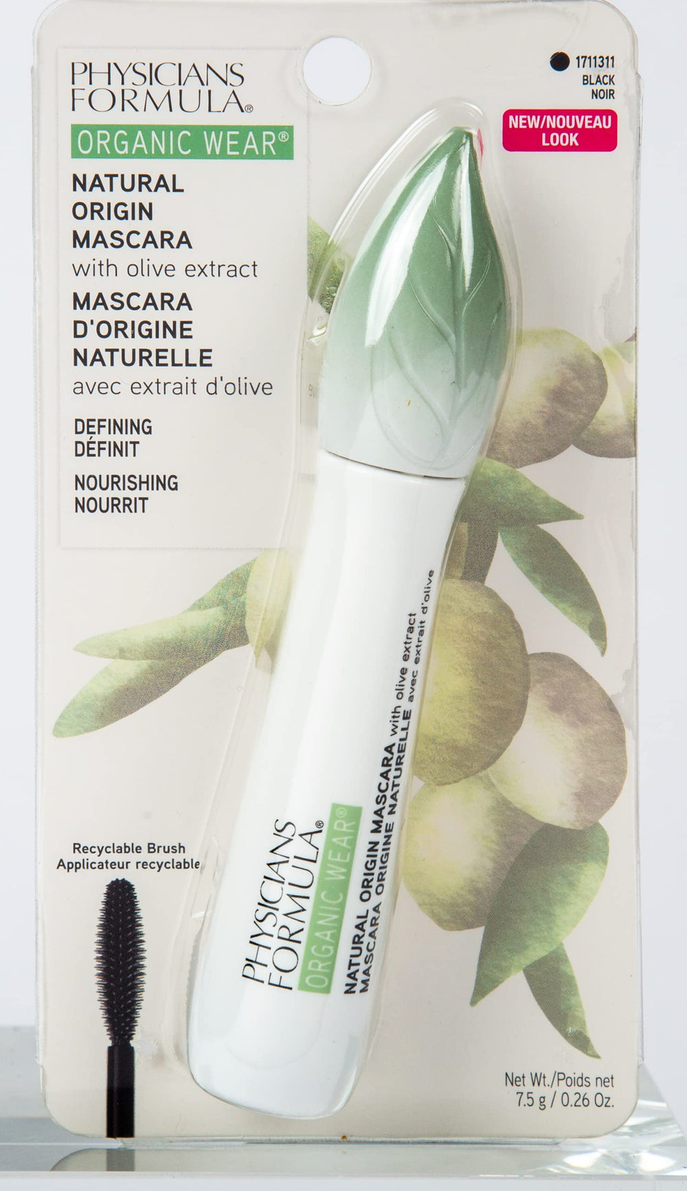 Máscara Physicians Formula de uso orgánico: apta para ojos sensibles.